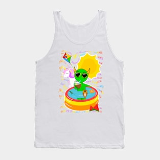 Sunny Summer with weeny Tank Top